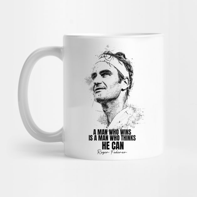 Roger Federer Quote by Yopi